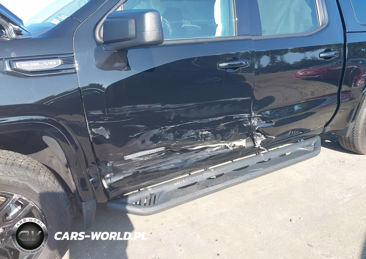 2023 GMC Sierra 1500 4Wd Short Box Elevation With 3Sb VIN:3GTUUCED6PG232546 - 6