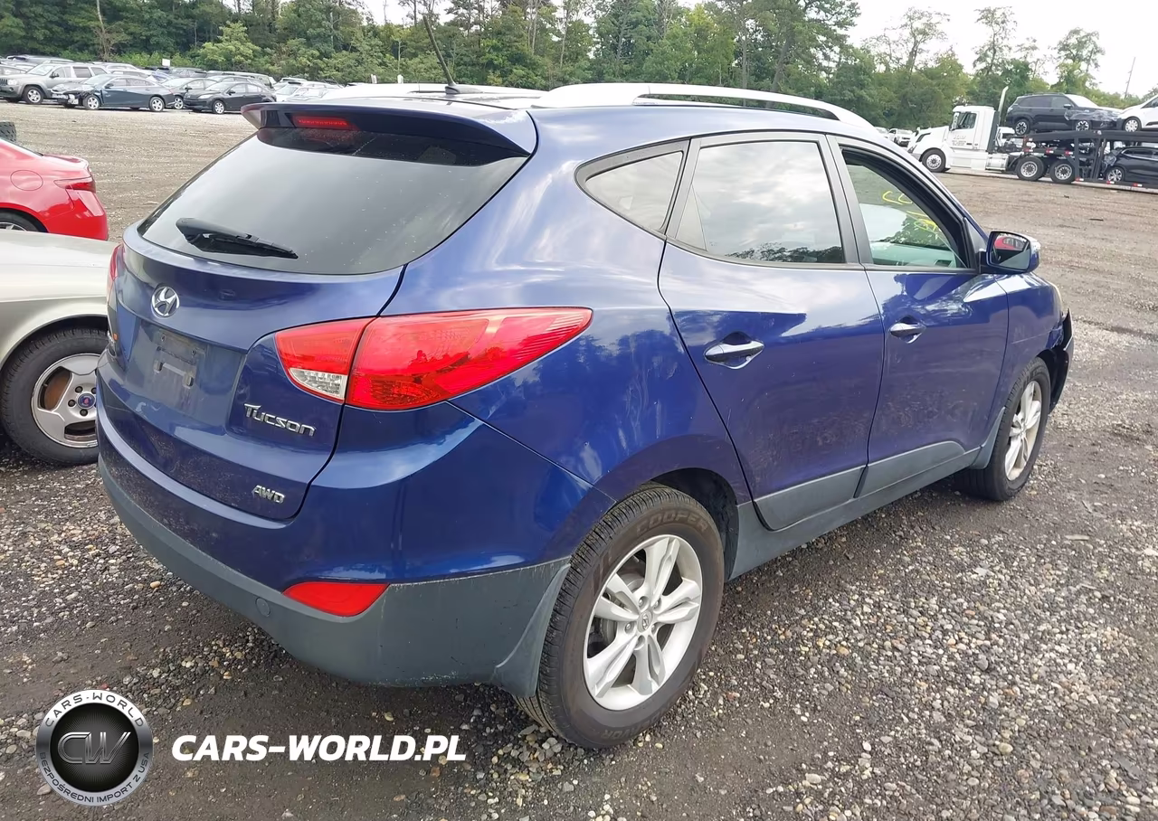 2013 Hyundai Tucson Gls VIN:KM8JUCAC7DU558327 - 4