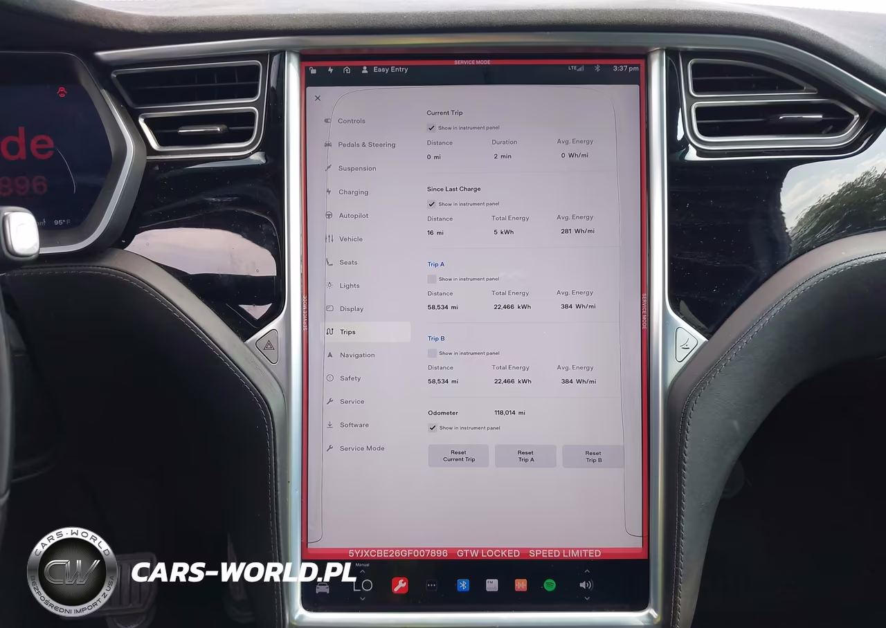 2016 Tesla Model X 60D-70D-75D-90D-P100D VIN:5YJXCBE26GF007896 - 7