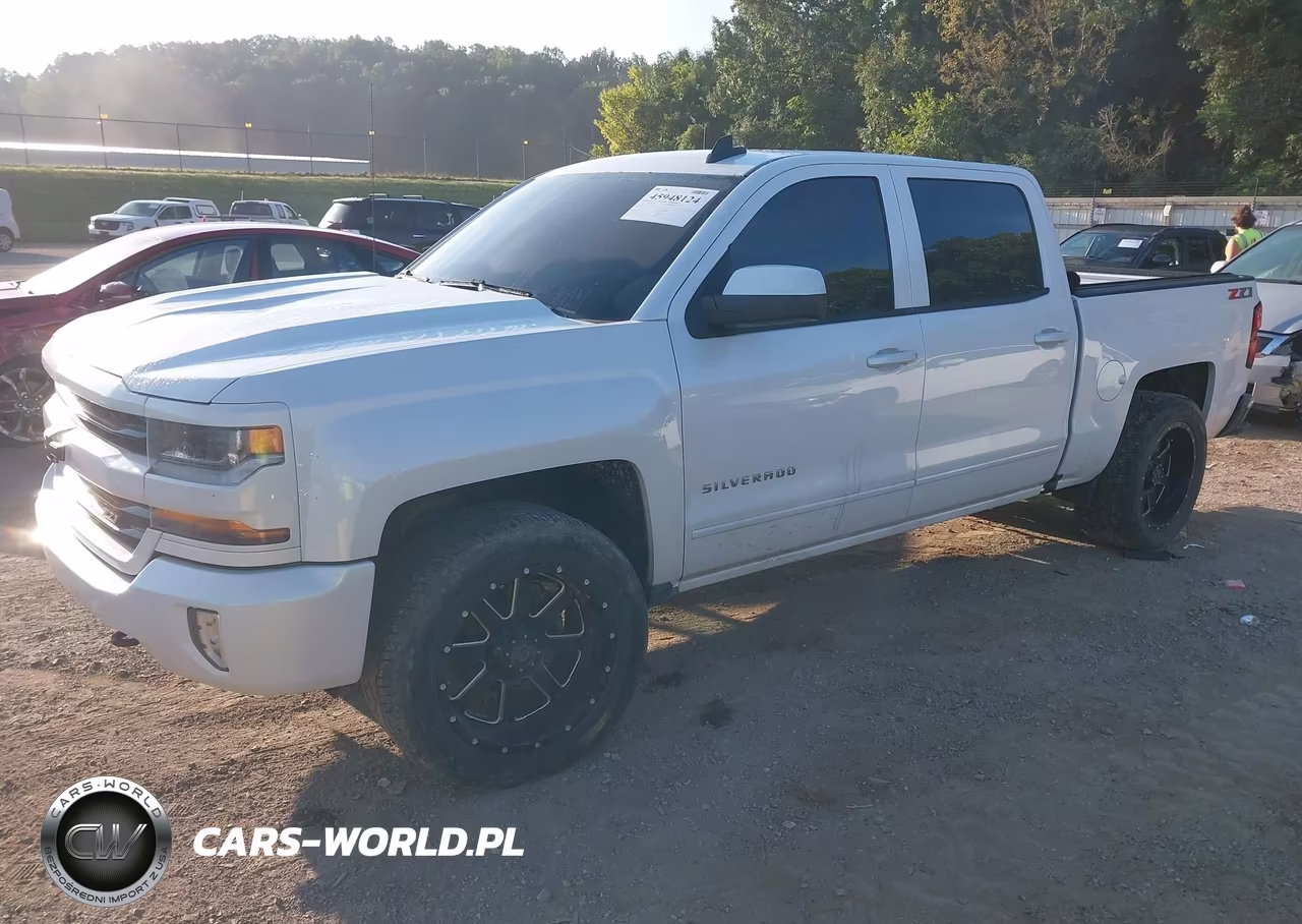 2018 Chevrolet Silverado 1500 2Lt VIN:3GCUKRECXJG166011 - 2