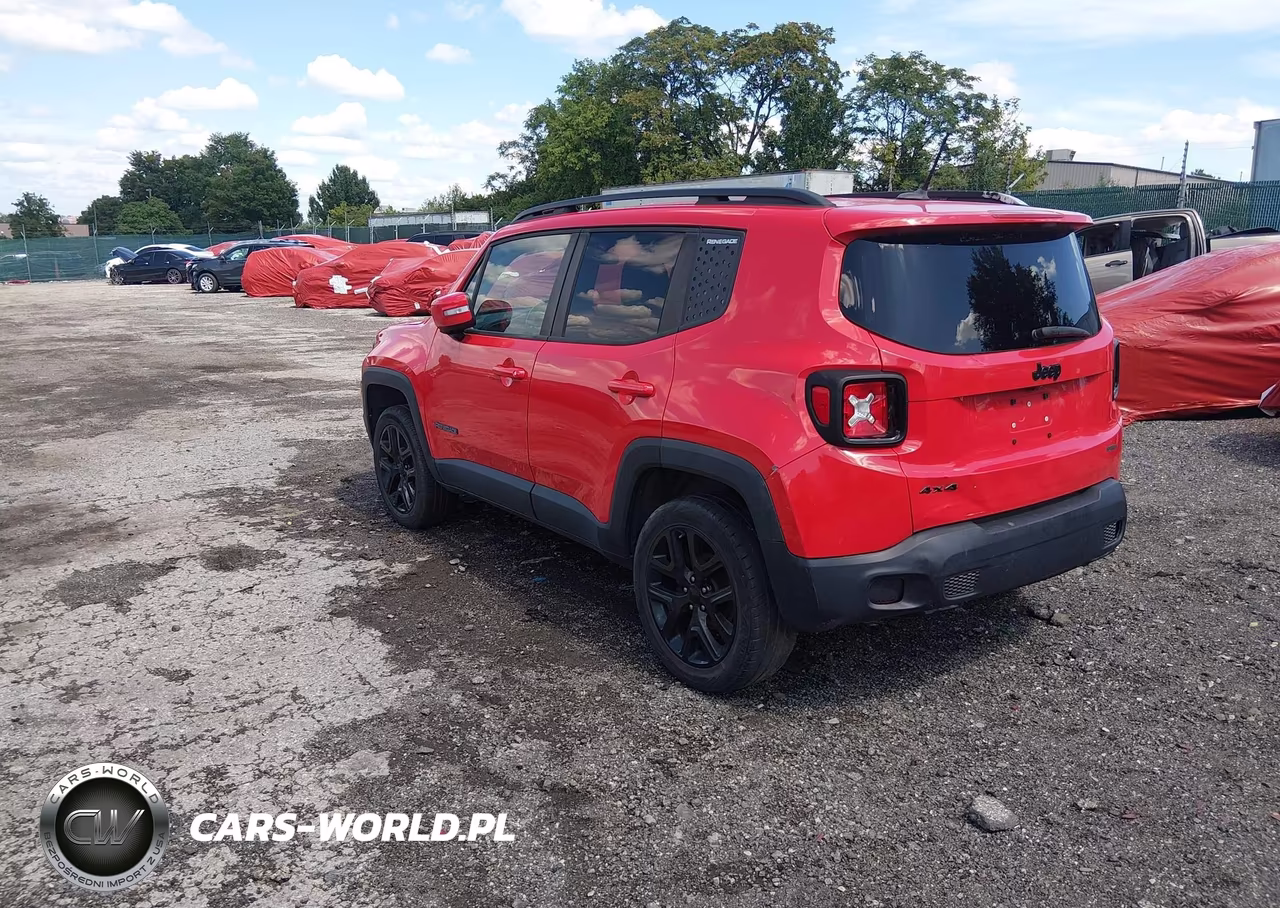 2017 Jeep Renegade Altitude 4X4 VIN:ZACCJBBH3HPG06066 - 3