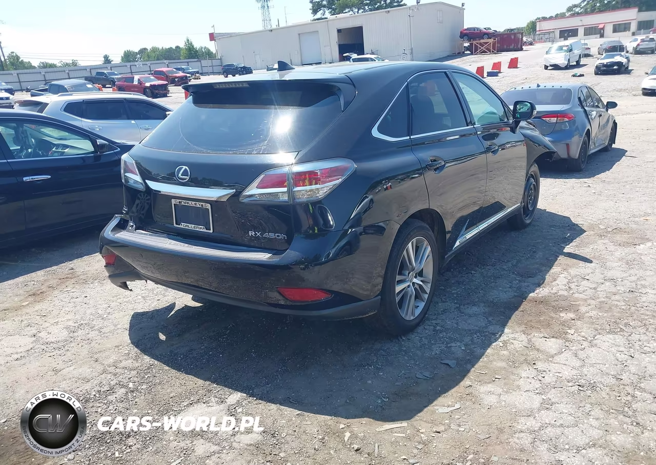 2015 Lexus Rx 450H VIN:2T2ZB1BA0FC004198 - 4