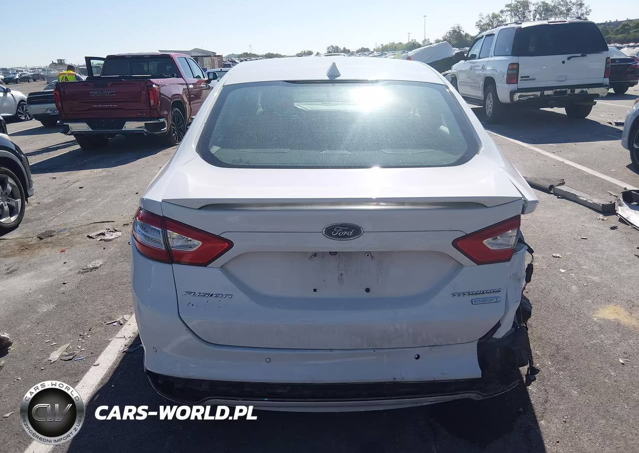 2014 Ford Fusion Titanium VIN:3FA6P0K92ER271303 - 17