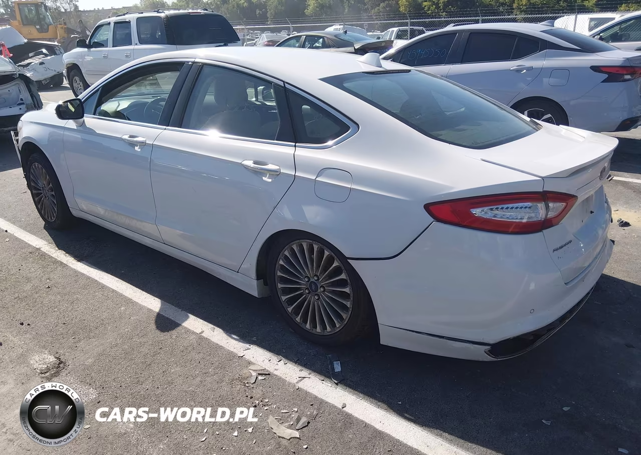2014 Ford Fusion Titanium VIN:3FA6P0K92ER271303 - 3