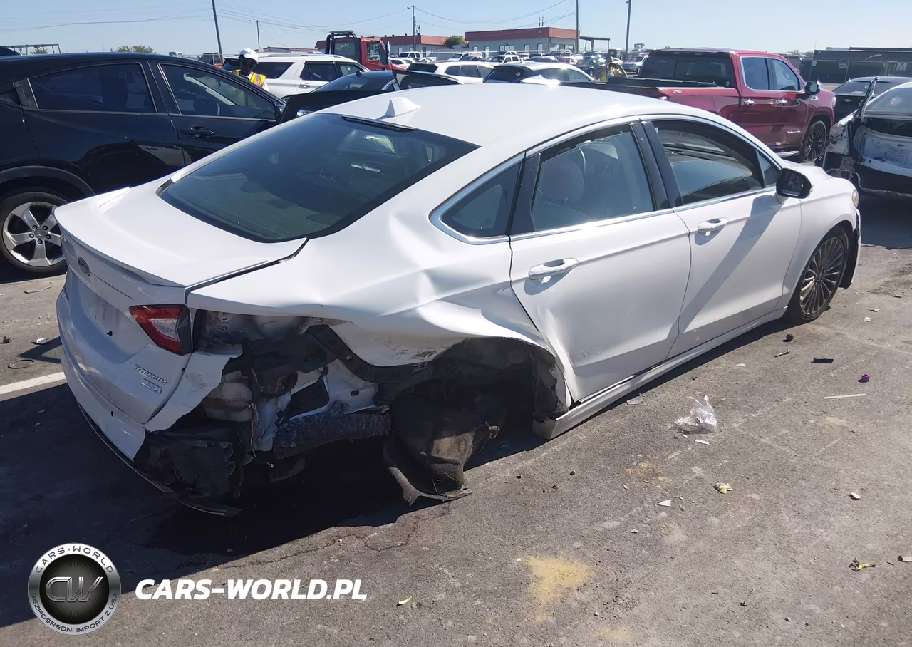 2014 Ford Fusion Titanium VIN:3FA6P0K92ER271303 - 4