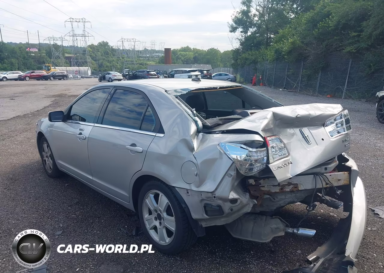 2008 Lincoln Mkz VIN:3LNHM28T08R631887 - 3