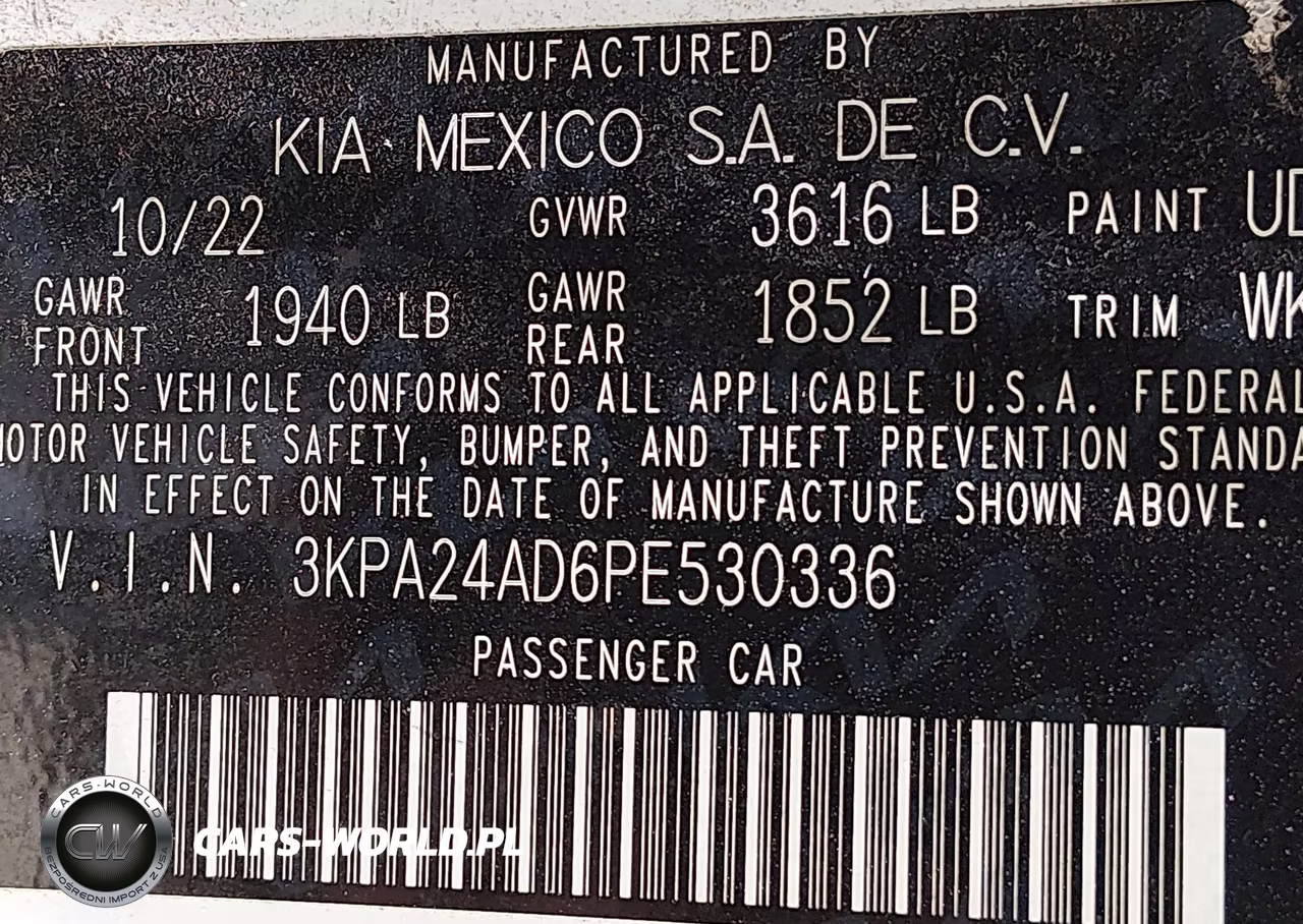 2023 Kia Rio S VIN:3KPA24AD6PE530336 - 9