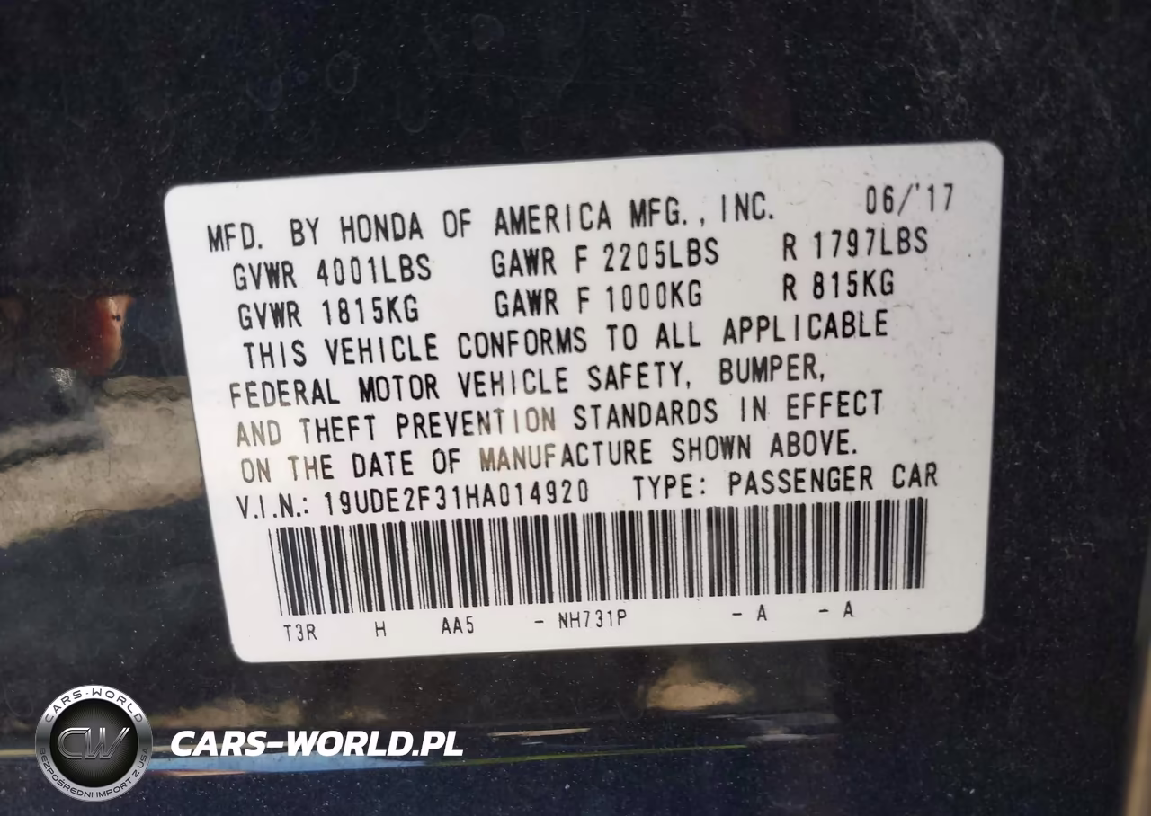 2017 Acura Ilx Acurawatch Plus Package VIN:19UDE2F31HA014920 - 9
