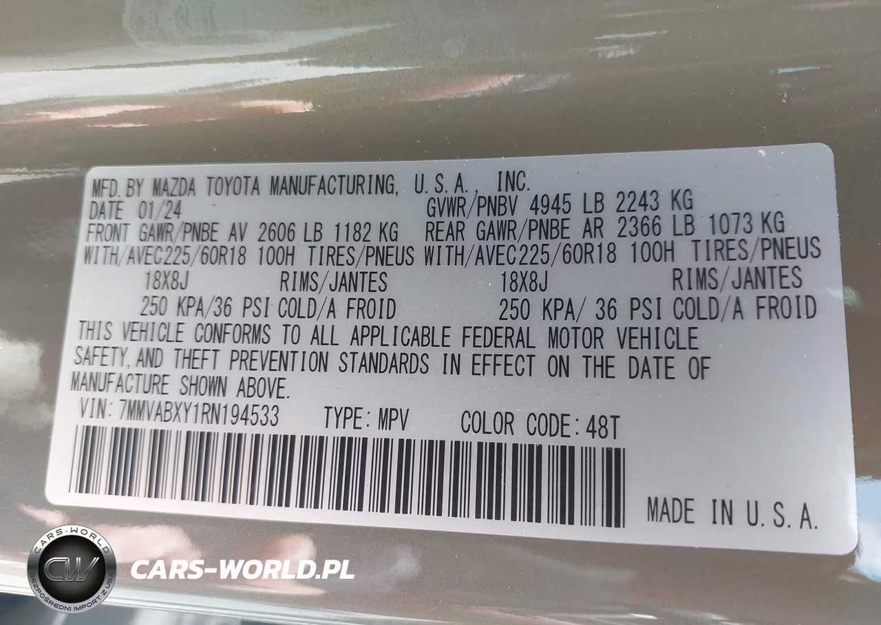 2024 Mazda Cx-50 2.5 Turbo Meridian Edition VIN:7MMVABXY1RN194533 - 9