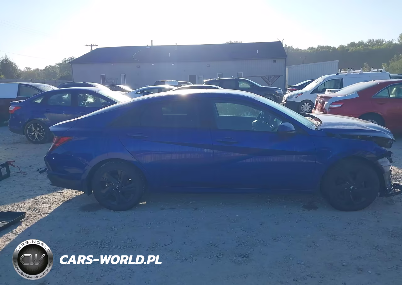 2022 Hyundai Elantra Sel VIN:KMHLM4AG5NU264668 - 14