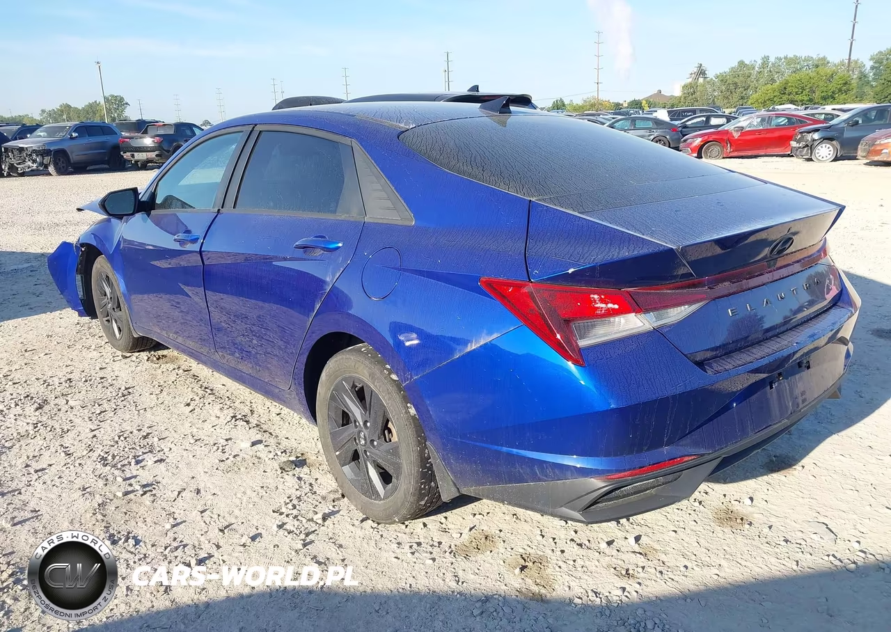 2022 Hyundai Elantra Sel VIN:KMHLM4AG5NU264668 - 3