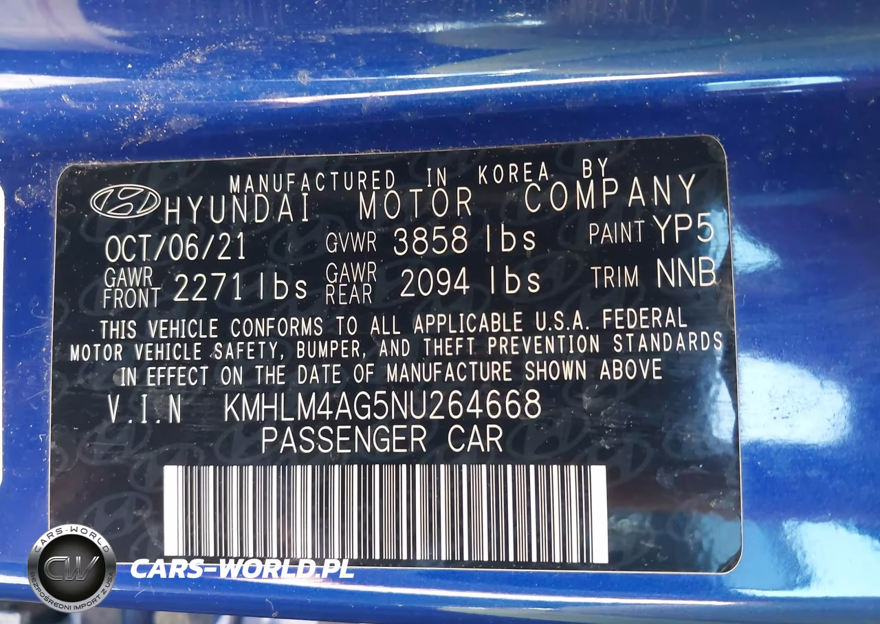 2022 Hyundai Elantra Sel VIN:KMHLM4AG5NU264668 - 9