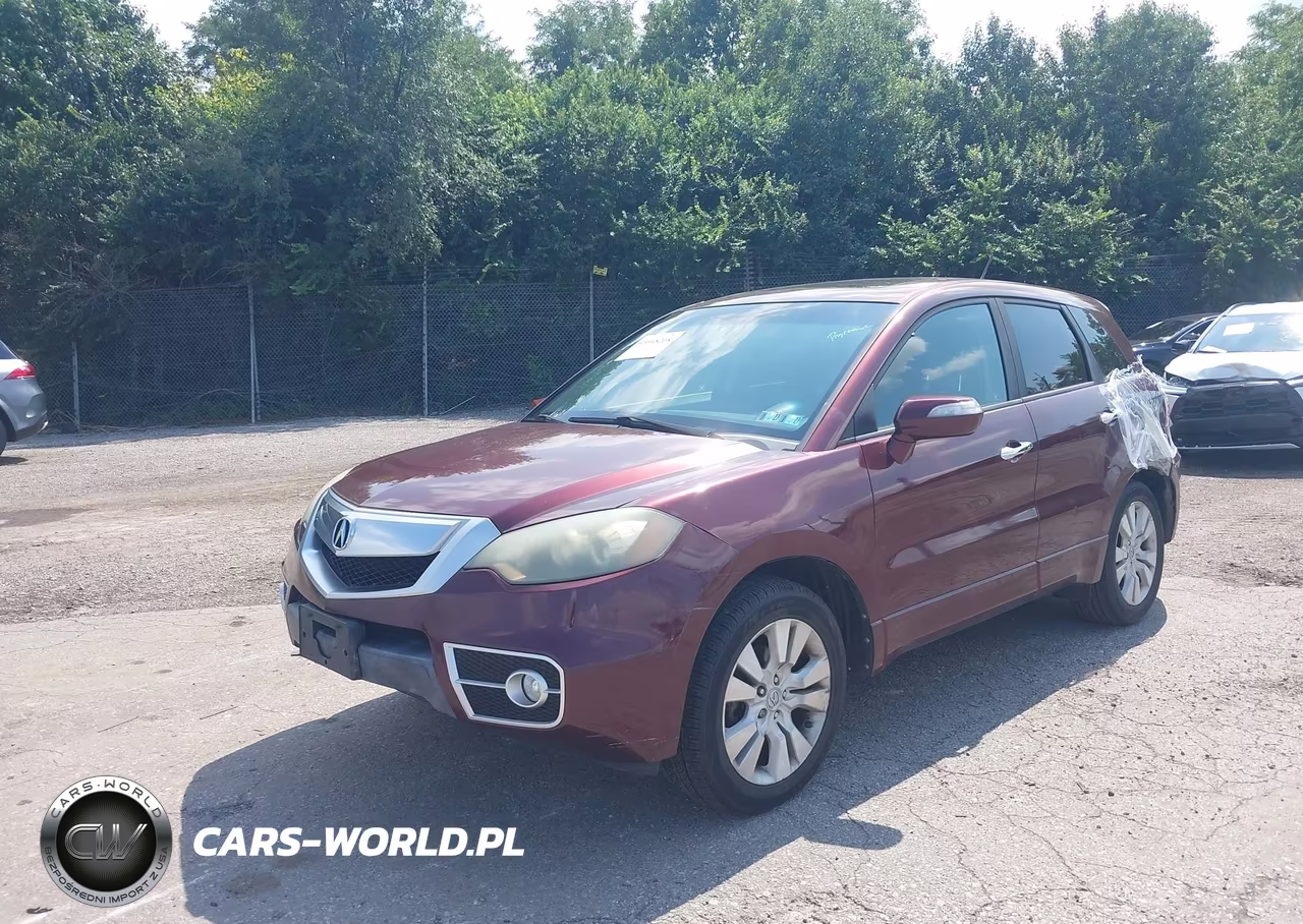 2010 Acura Rdx VIN:5J8TB2H21AA000837 - 2