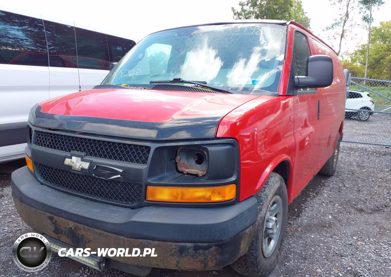 2008 Chevrolet Express Work Van VIN:1GCFG15X881171246 - 2