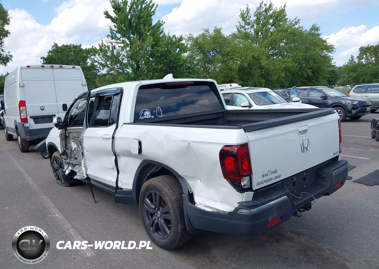2020 Honda Ridgeline Awd Sport VIN:5FPYK3F17LB019785 - 3
