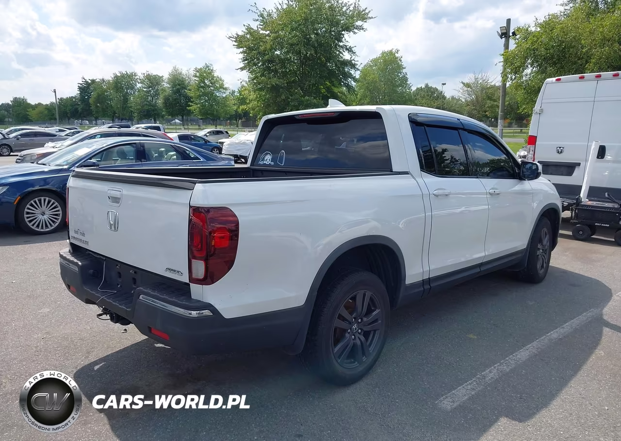 2020 Honda Ridgeline Awd Sport VIN:5FPYK3F17LB019785 - 4