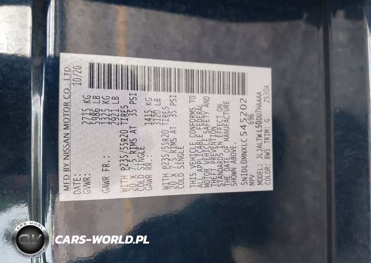 2020 Infiniti Qx60 Signature Edition VIN:5N1DL0MNXLC545202 - 9