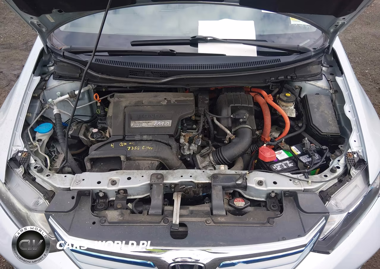 2012 Honda Civic Hybrid VIN:JHMFB4F20CS008837 - 10