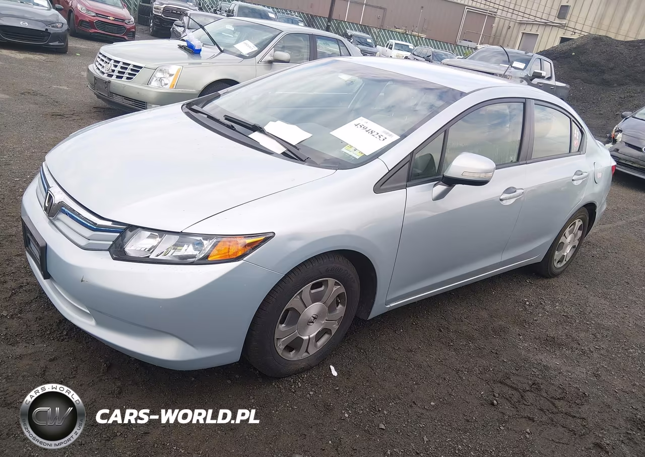 2012 Honda Civic Hybrid VIN:JHMFB4F20CS008837 - 2