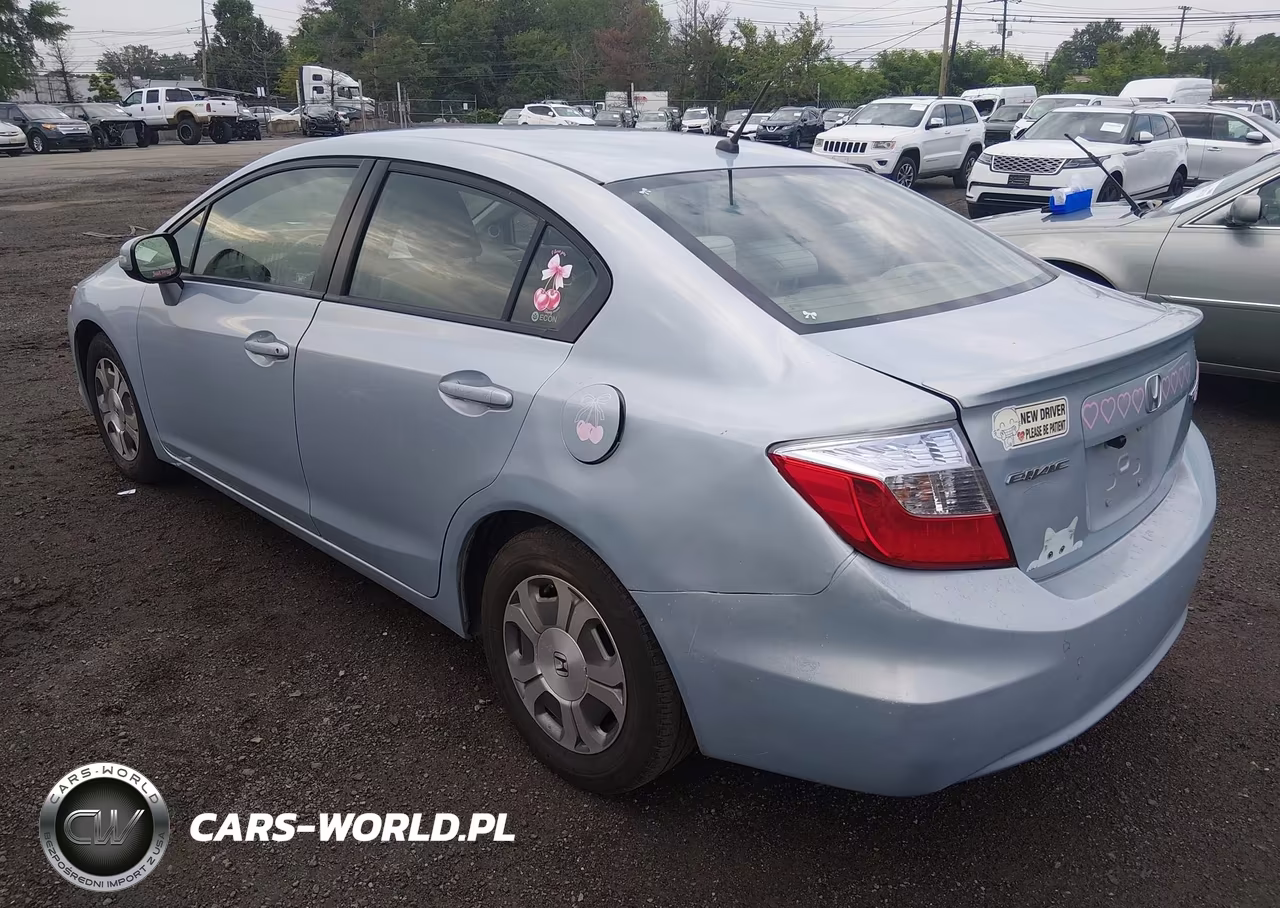 2012 Honda Civic Hybrid VIN:JHMFB4F20CS008837 - 3