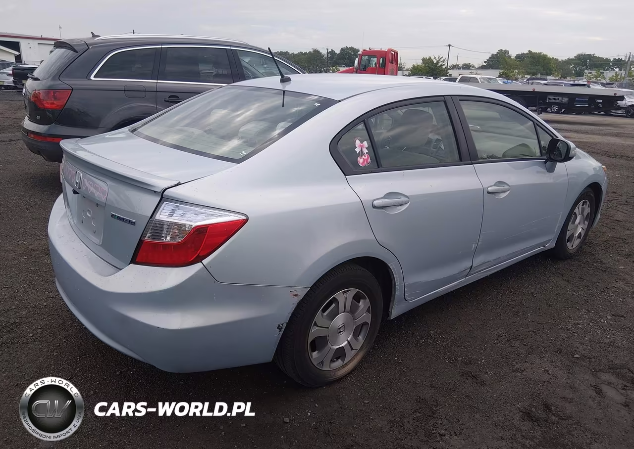 2012 Honda Civic Hybrid VIN:JHMFB4F20CS008837 - 4