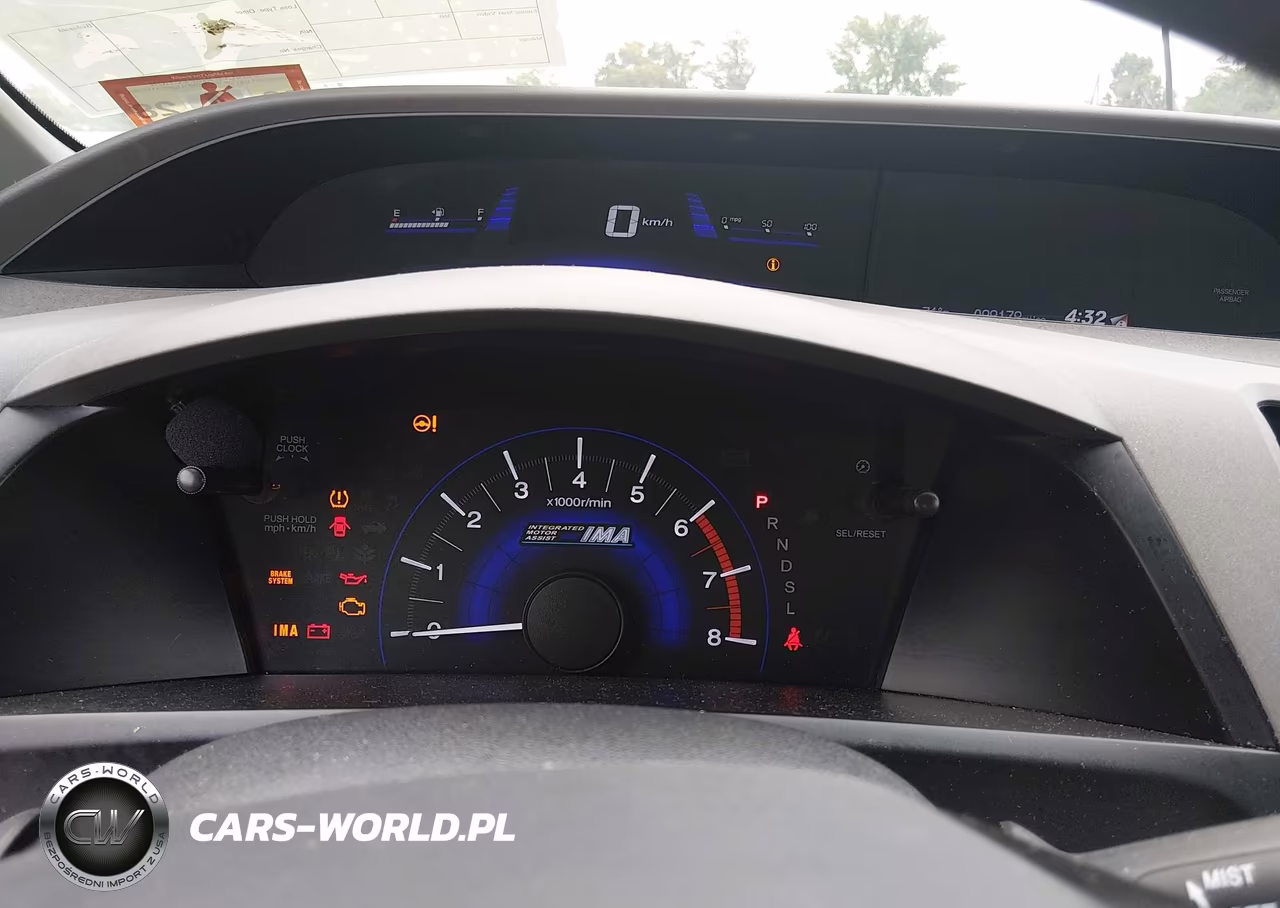 2012 Honda Civic Hybrid VIN:JHMFB4F20CS008837 - 7