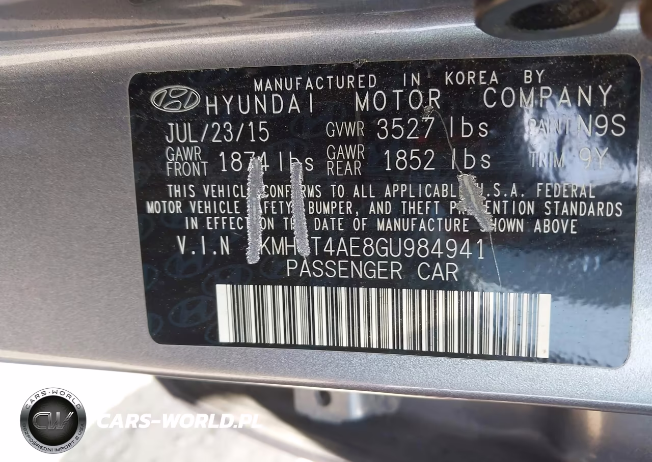 2016 Hyundai Accent Se VIN:KMHCT4AE8GU984941 - 9