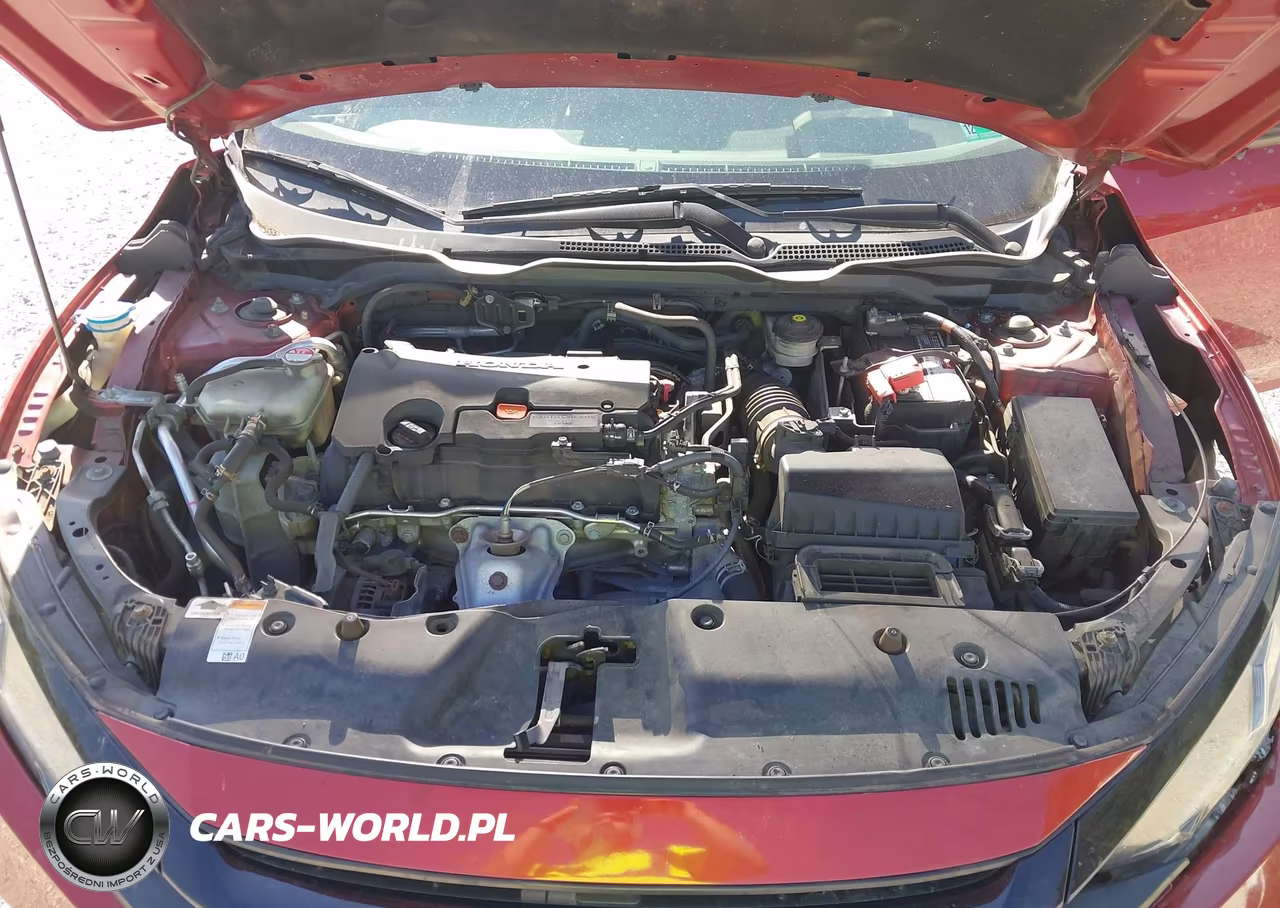 2020 Honda Civic Lx VIN:19XFC2F61LE018575 - 10