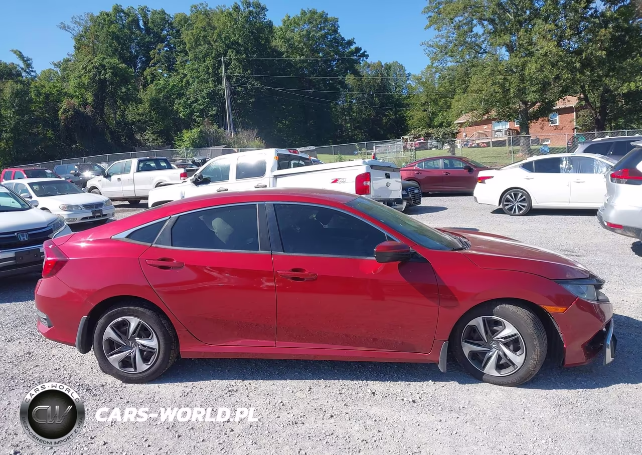 2020 Honda Civic Lx VIN:19XFC2F61LE018575 - 13