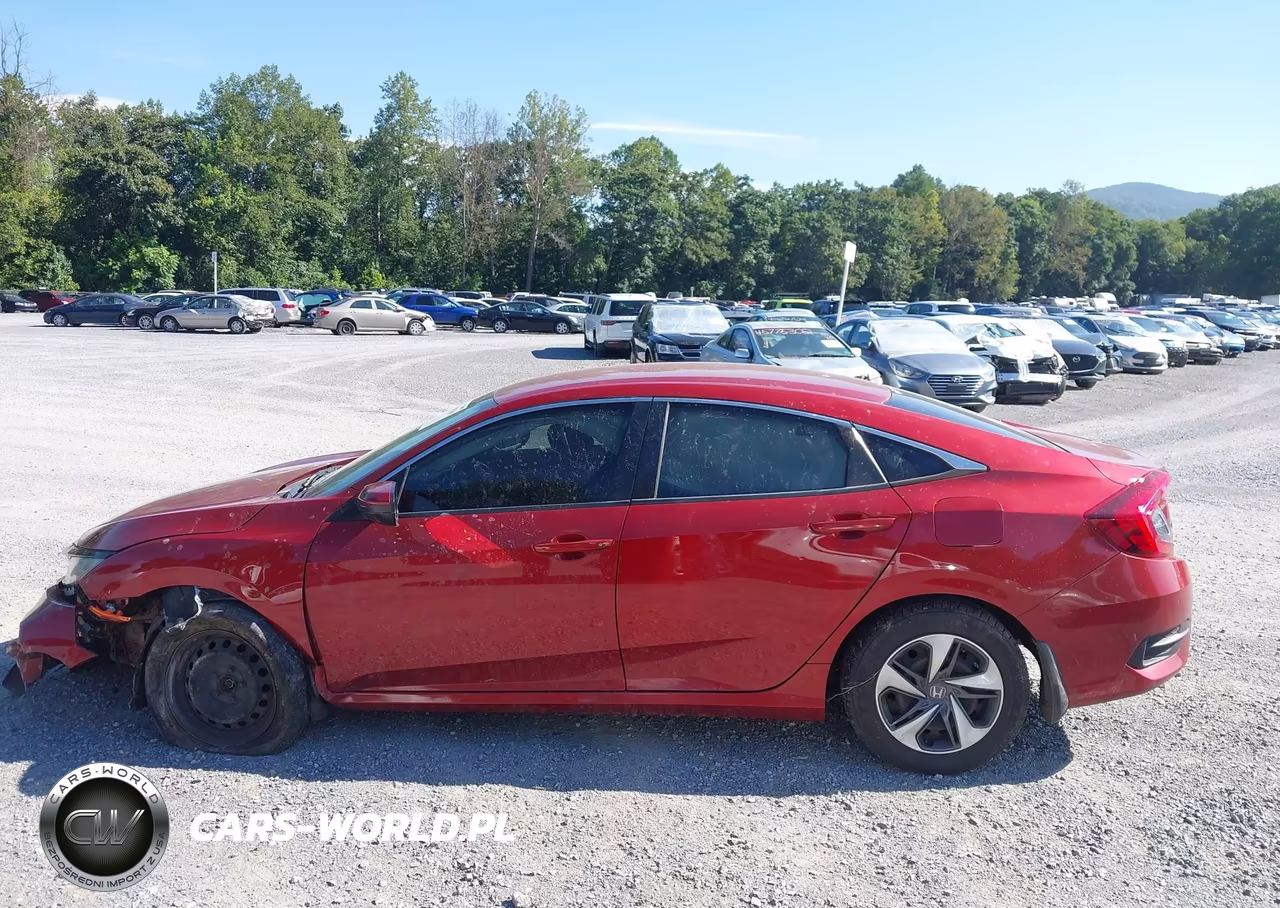 2020 Honda Civic Lx VIN:19XFC2F61LE018575 - 14
