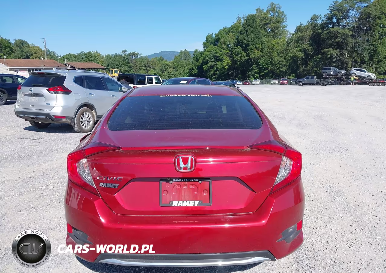 2020 Honda Civic Lx VIN:19XFC2F61LE018575 - 16