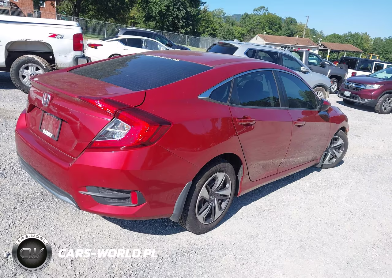 2020 Honda Civic Lx VIN:19XFC2F61LE018575 - 4