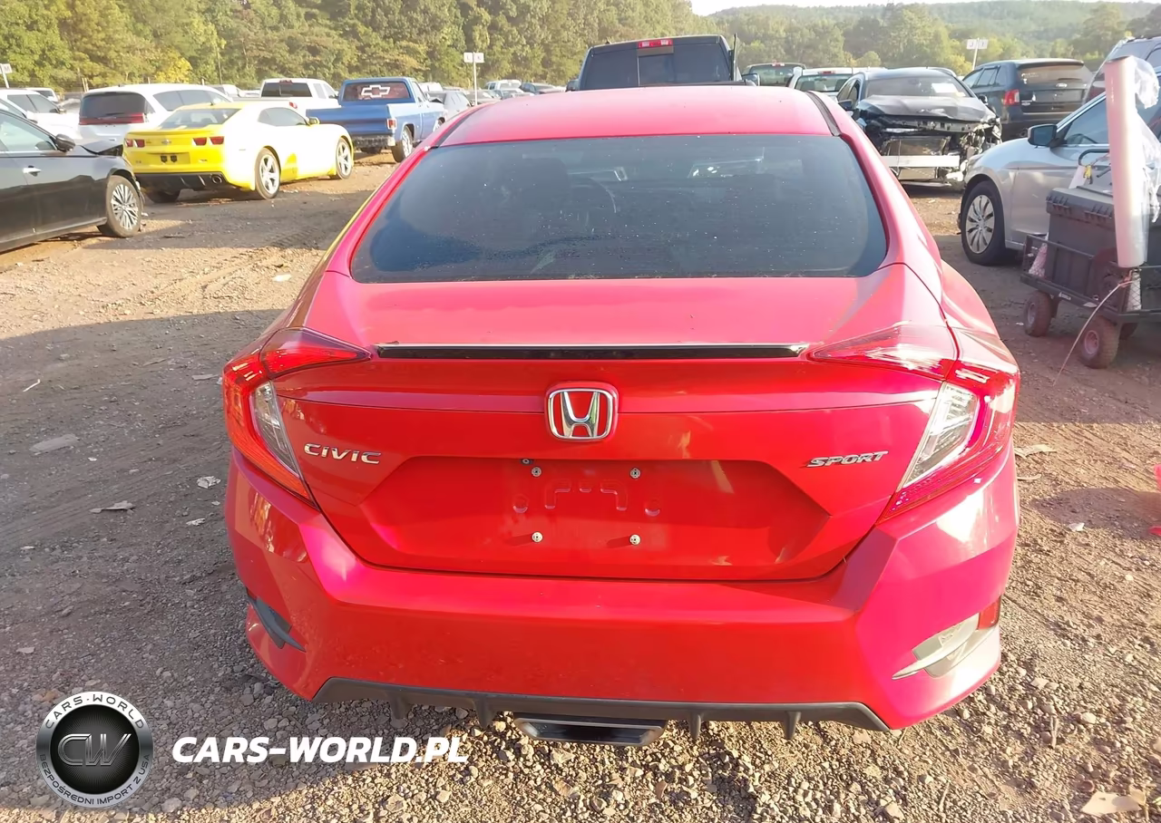 2019 Honda Civic Sport VIN:2HGFC2F8XKH531183 - 16