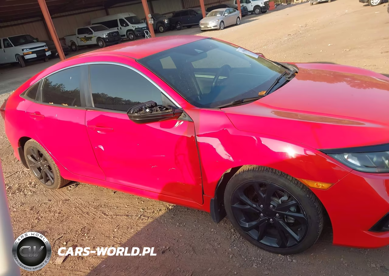 2019 Honda Civic Sport VIN:2HGFC2F8XKH531183 - 6