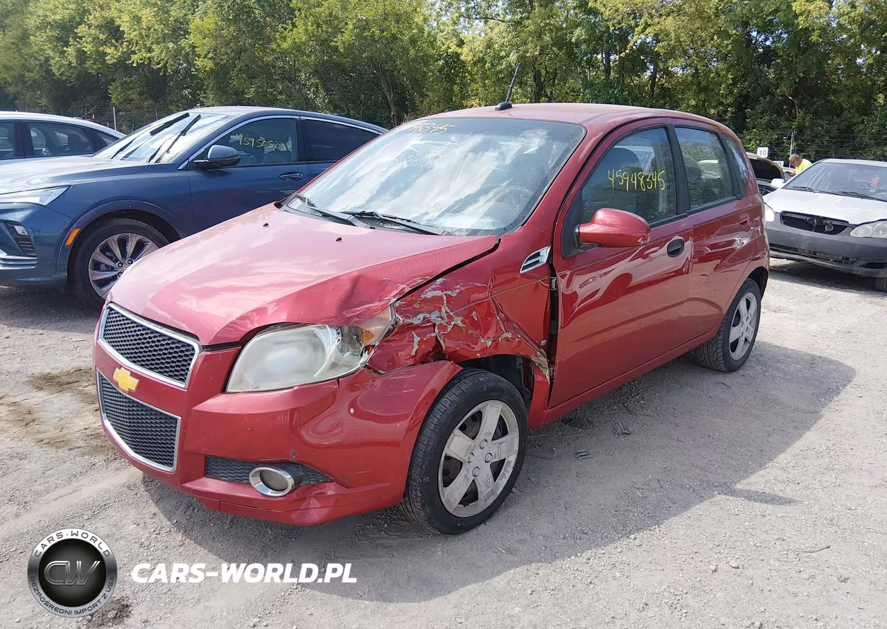2009 Chevrolet Aveo Lt VIN:KL1TG66E89B391583 - 2