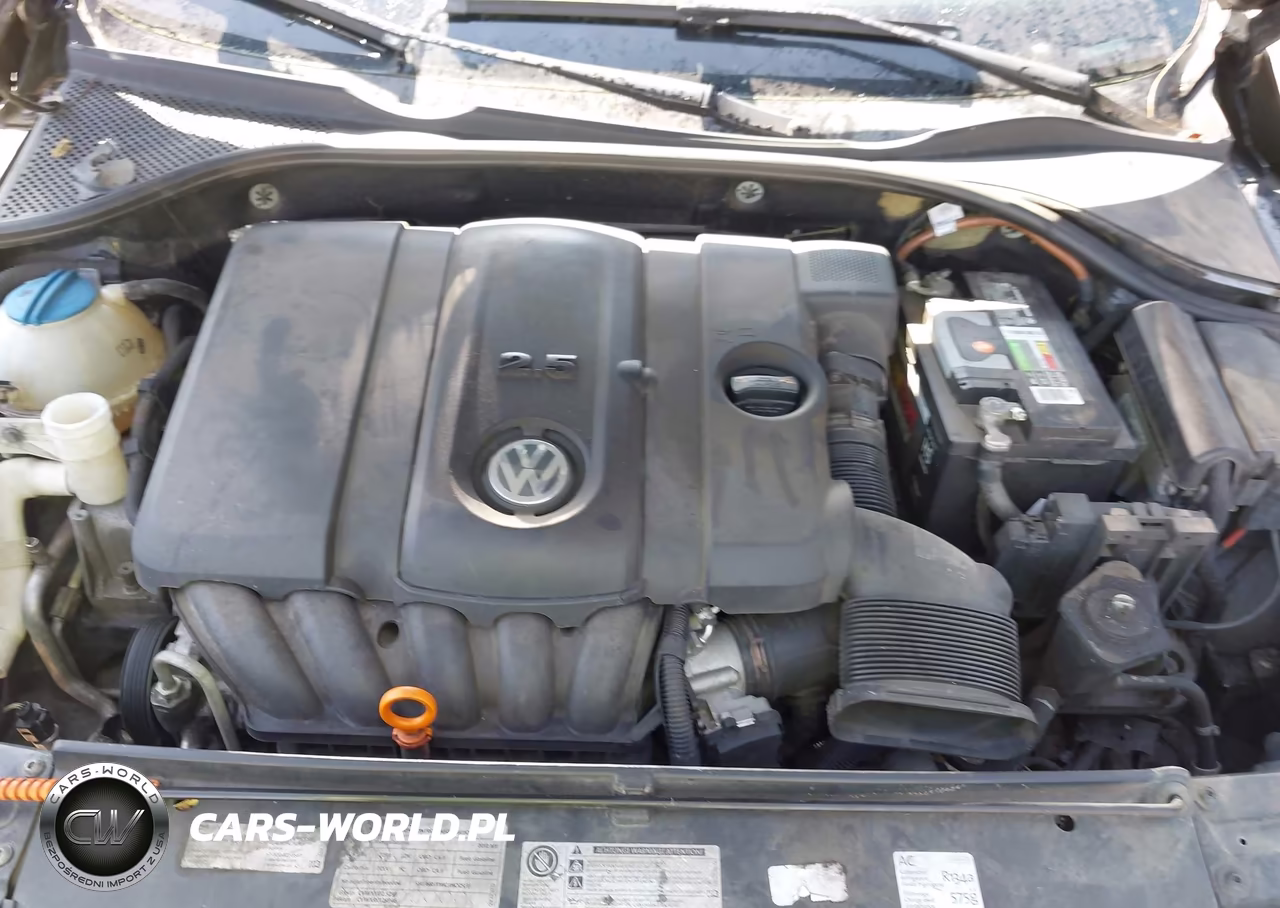 2012 Volkswagen Passat 2.5L Se VIN:1VWBP7A31CC066319 - 10