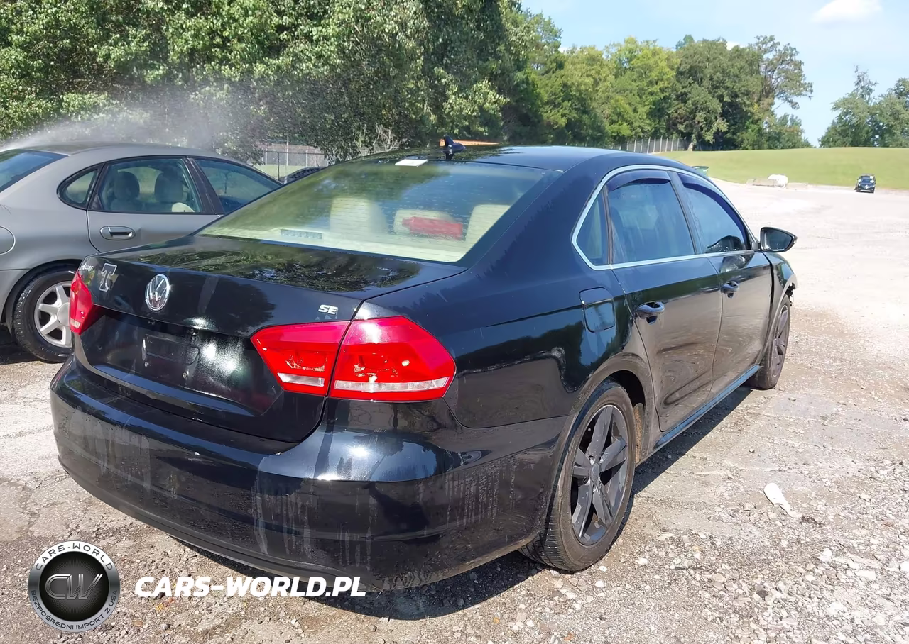 2012 Volkswagen Passat 2.5L Se VIN:1VWBP7A31CC066319 - 4
