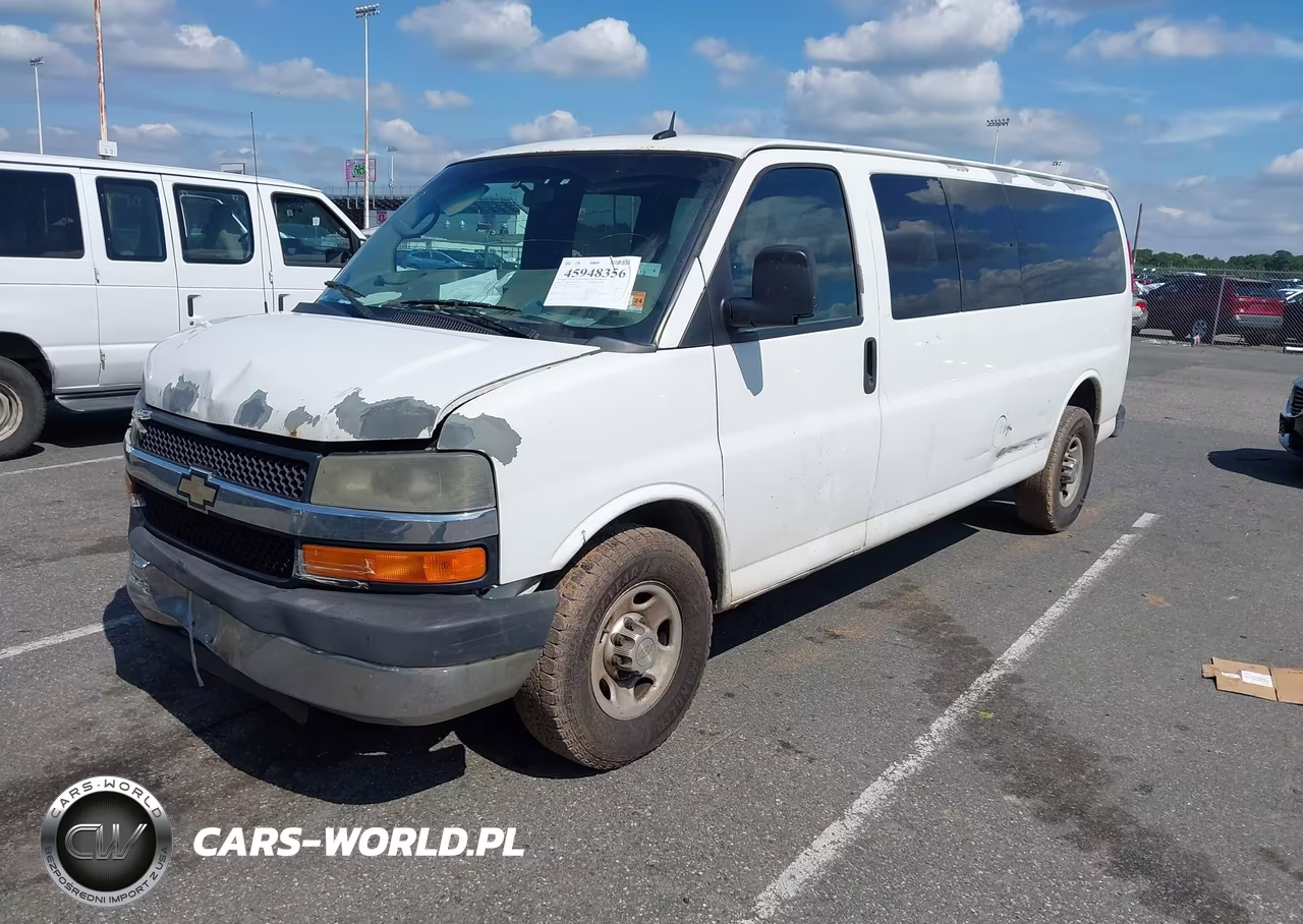 2011 Chevrolet Express 3500 Ls VIN:1GAZGZFG3B1150413 - 2
