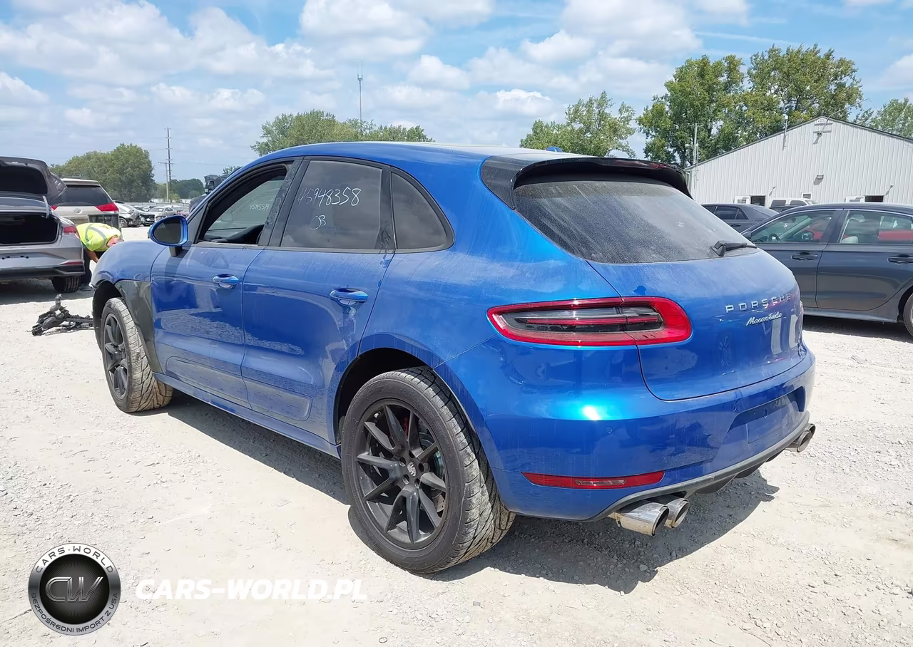 2015 Porsche Macan Turbo VIN:WP1AF2A53FLB47914 - 3