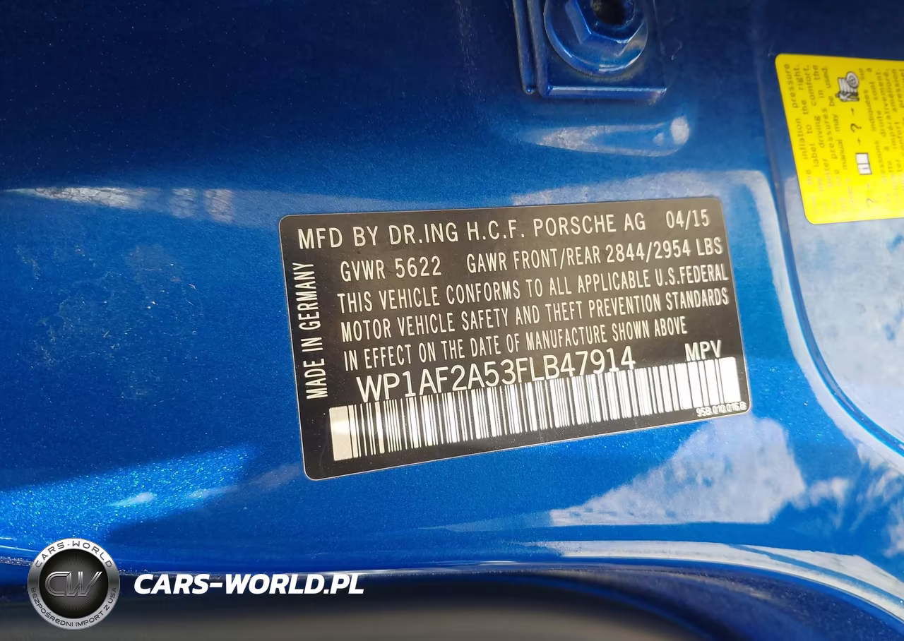 2015 Porsche Macan Turbo VIN:WP1AF2A53FLB47914 - 9