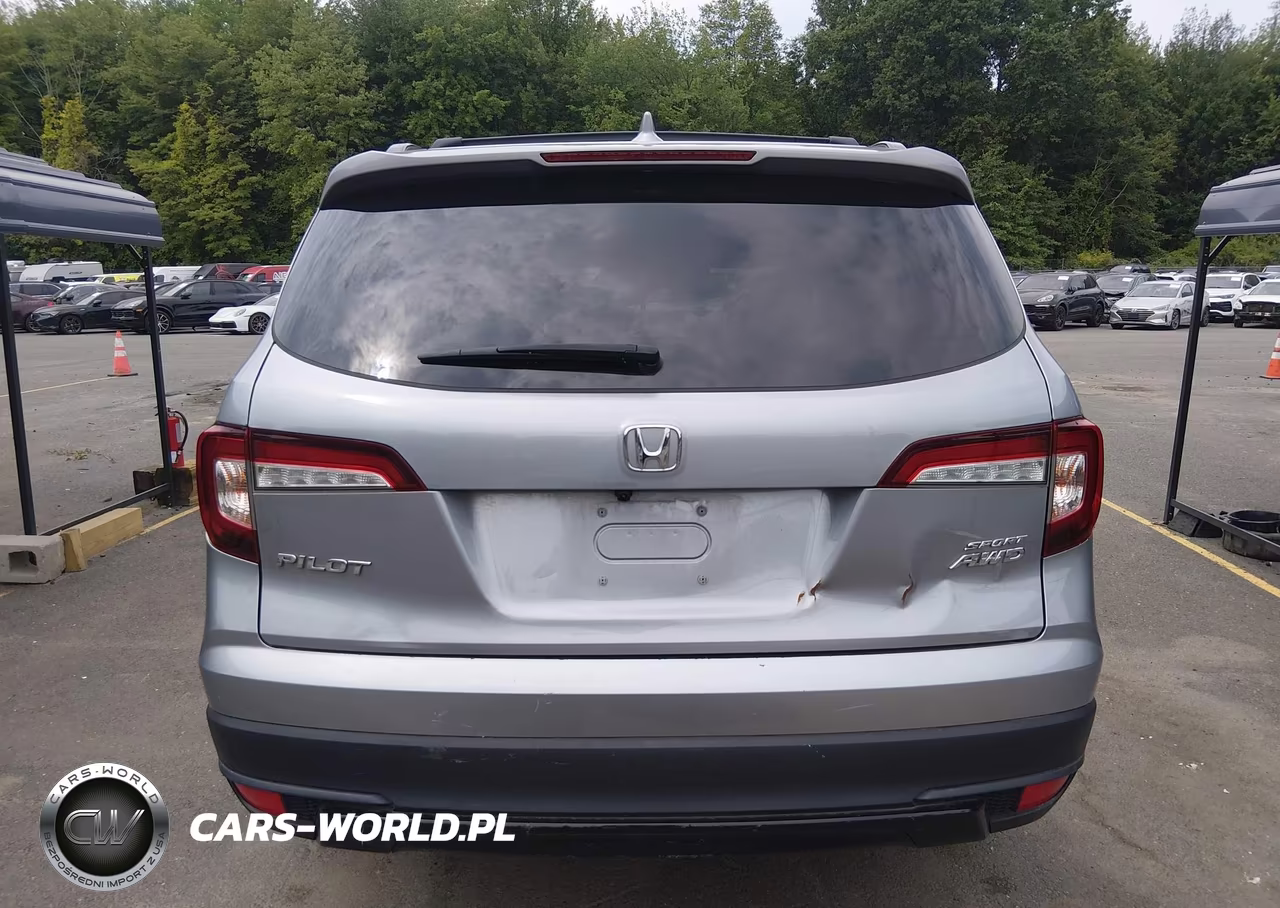 2022 Honda Pilot Awd Sport VIN:5FNYF6H36NB080271 - 16