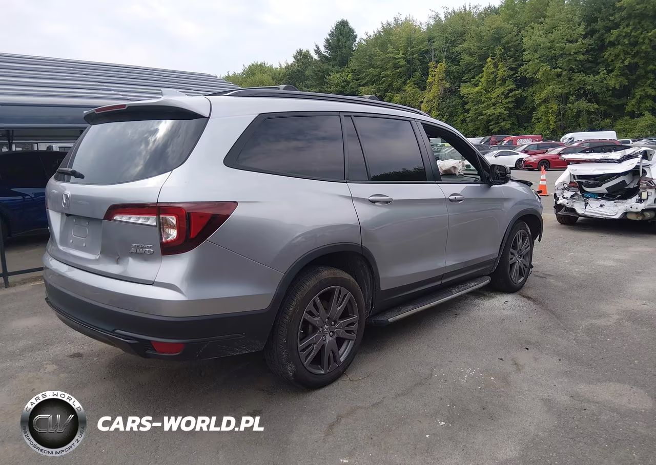 2022 Honda Pilot Awd Sport VIN:5FNYF6H36NB080271 - 4