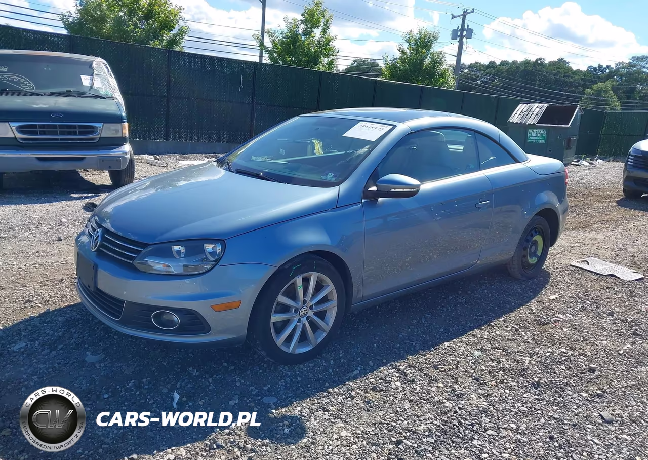 2012 Volkswagen Eos Komfort VIN:WVWBW7AH6CV002895 - 2