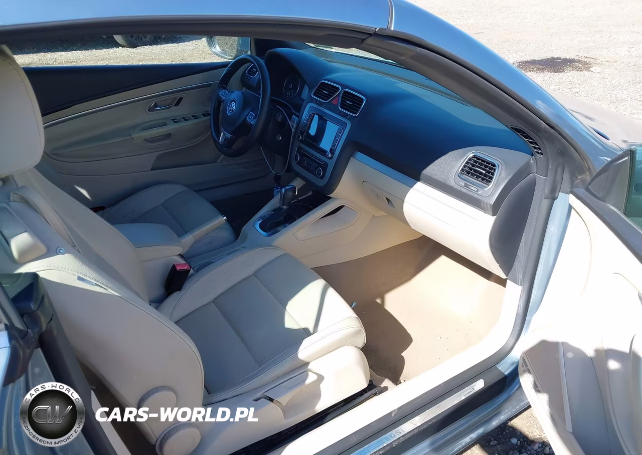 2012 Volkswagen Eos Komfort VIN:WVWBW7AH6CV002895 - 5