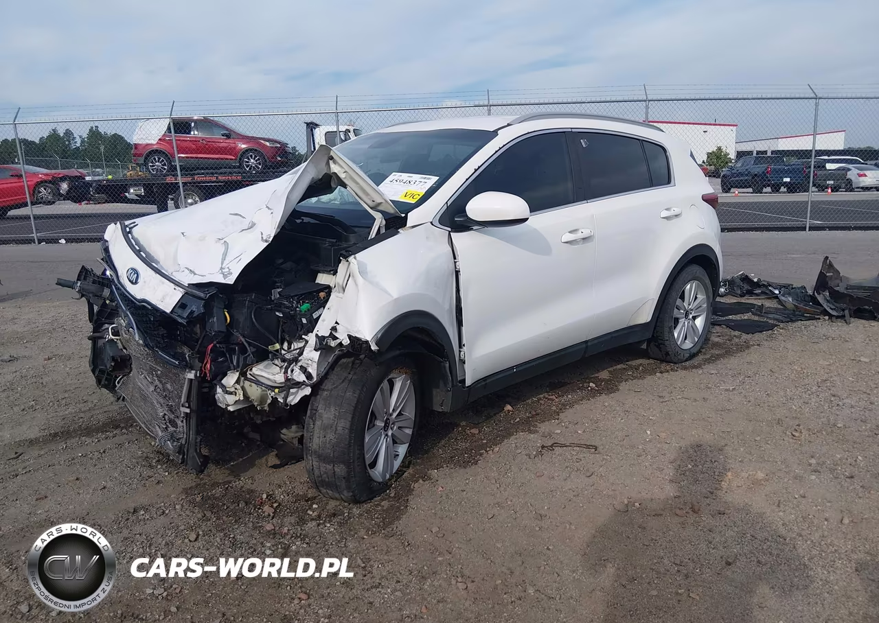 2018 Kia Sportage Lx VIN:KNDPM3AC3J7323772 - 2