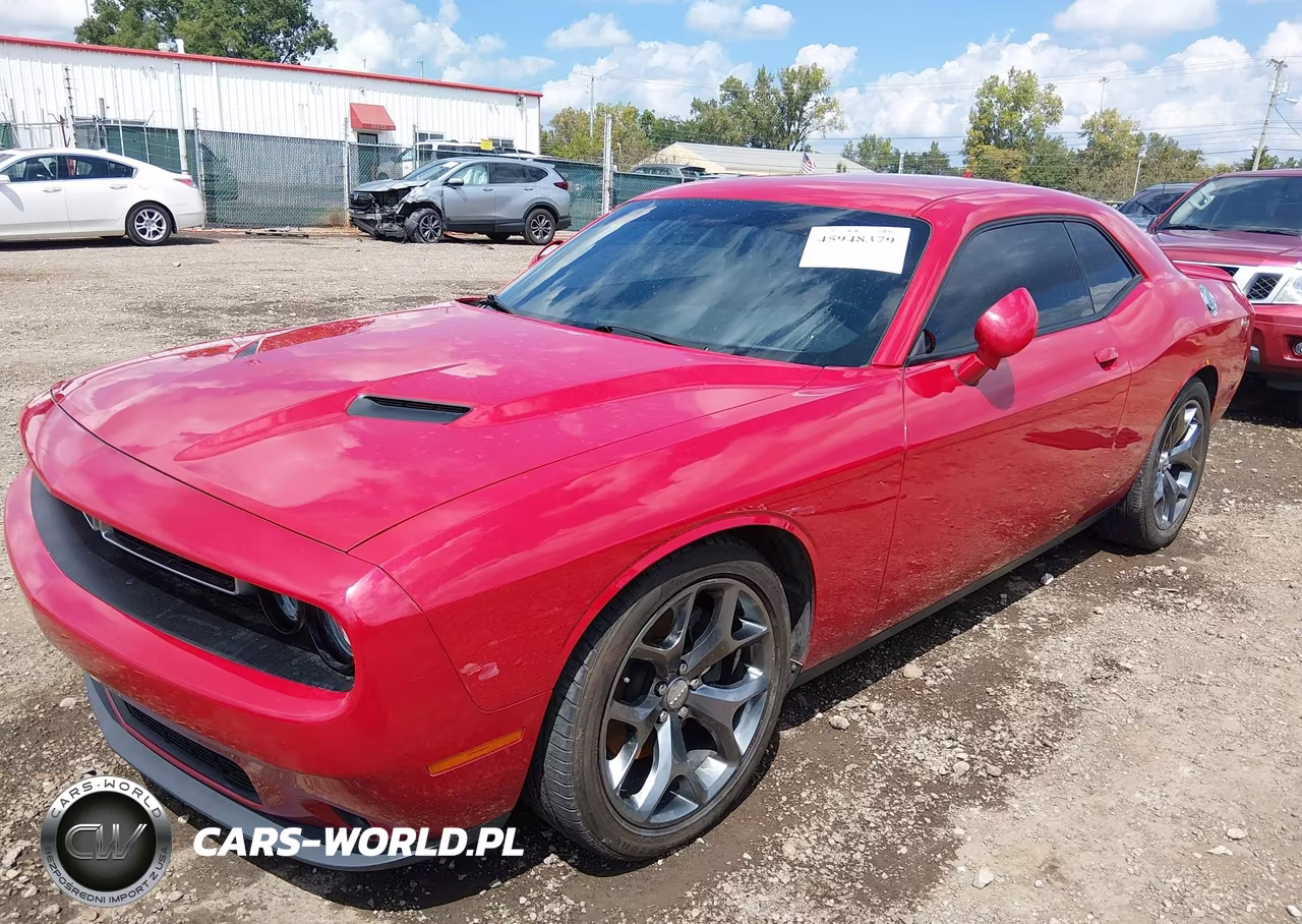 2016 Dodge Challenger Sxt VIN:2C3CDZAG0GH345508 - 2