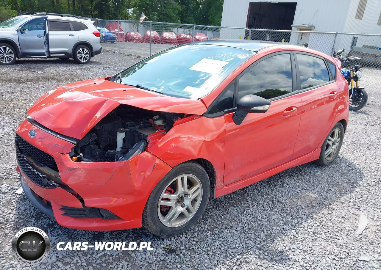 2014 Ford Fiesta St VIN:3FADP4GX1EM221852 - 2