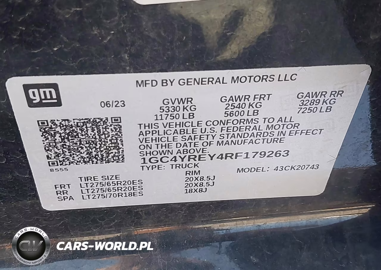 2024 Chevrolet Silverado 2500Hd 4Wd Standard Bed High Country VIN:1GC4YREY4RF179263 - 9