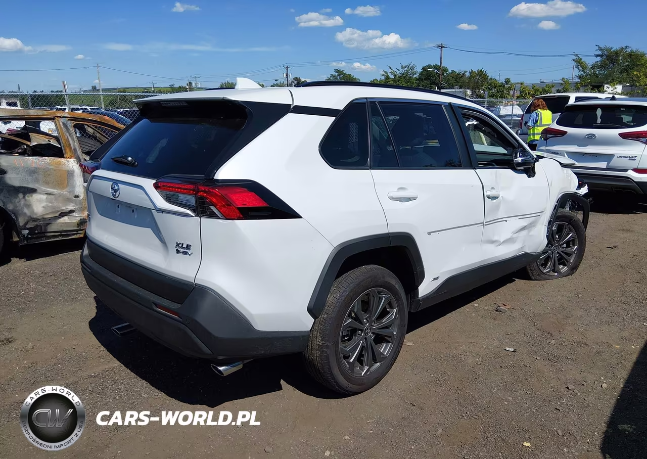 2025 Toyota Rav4 Hybrid Xle Premium VIN:4T3B6RFV9SU198302 - 4