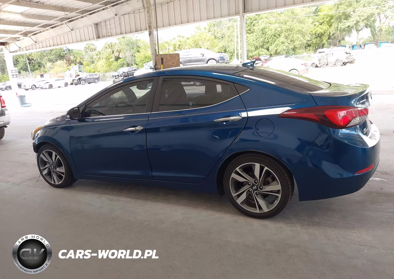 2014 Hyundai Elantra Limited VIN:KMHDH4AE6EU084753 - 15